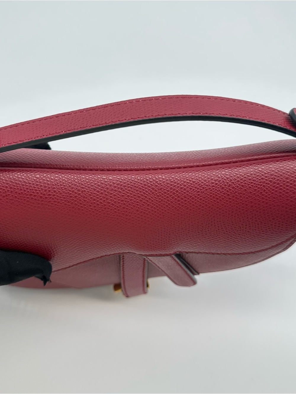 Dior Saddle Red MM - Picture 3 of 12